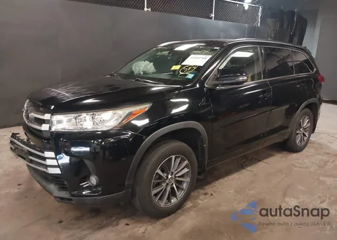 2018 Toyota Highlander Xle from USA, damaged, VIN 5TDJZRFH9JS494224